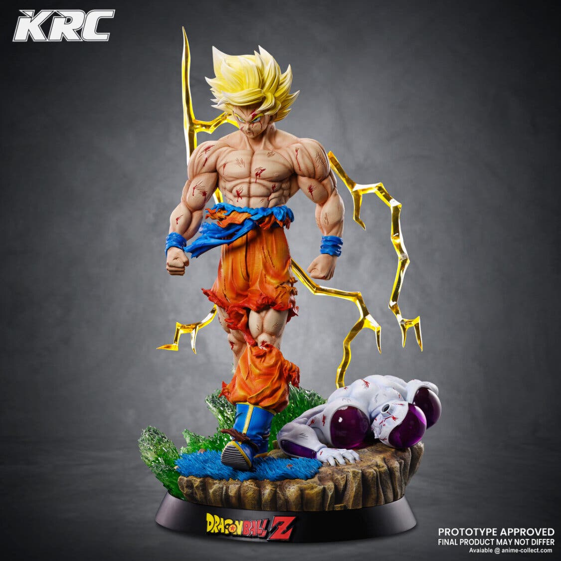 Dragon Ball Z El Goku Super Saiyan De Namek Ya Tiene Su Nueva Figura