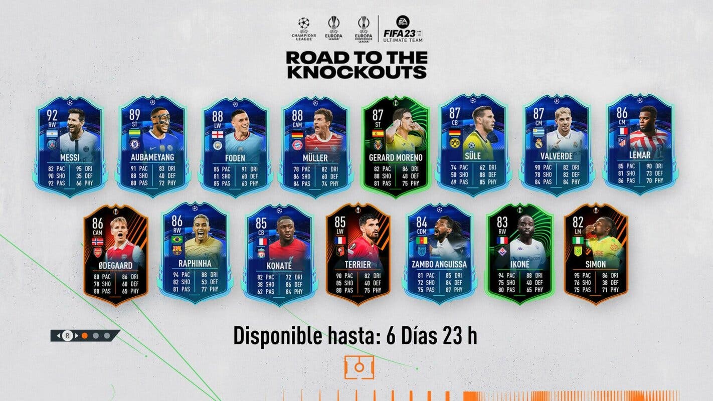 Fifa Aqu Puedes Ver Las Cartas Del Equipo Rttk Road To The Knockouts