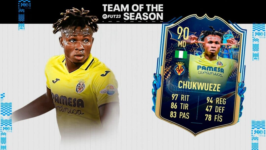 FIFA 23 Merece la pena Samuel Chukwueze TOTS Solución del SBC