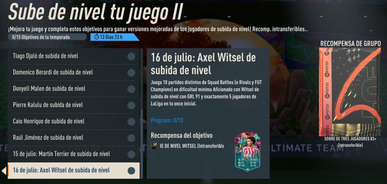 Fifa Objetivos Para Conseguir Las Mejores Cartas Sube De Nivel De