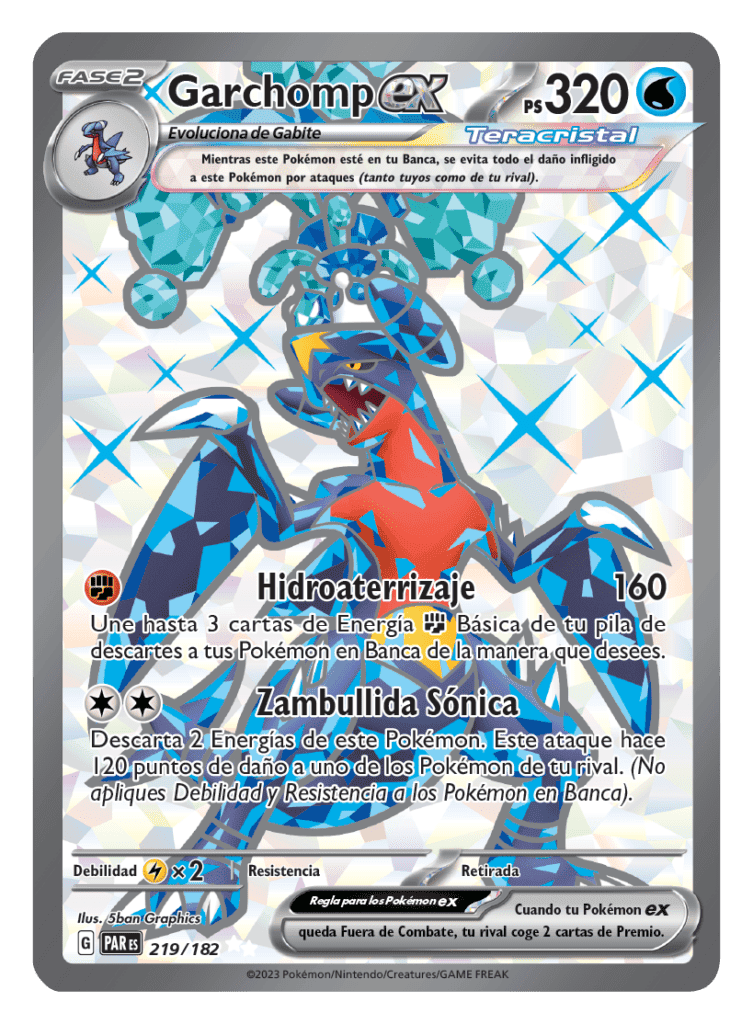 Jcc Pok Mon Te Muestro En Exclusiva La Carta De Garchomp Ex