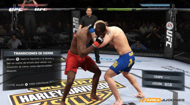 Imagen de Detallada la nueva actualización de UFC 2