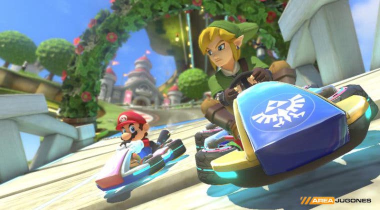 Imagen de Fire hopping es inútil en el modo 200cc de Mario Kart 8