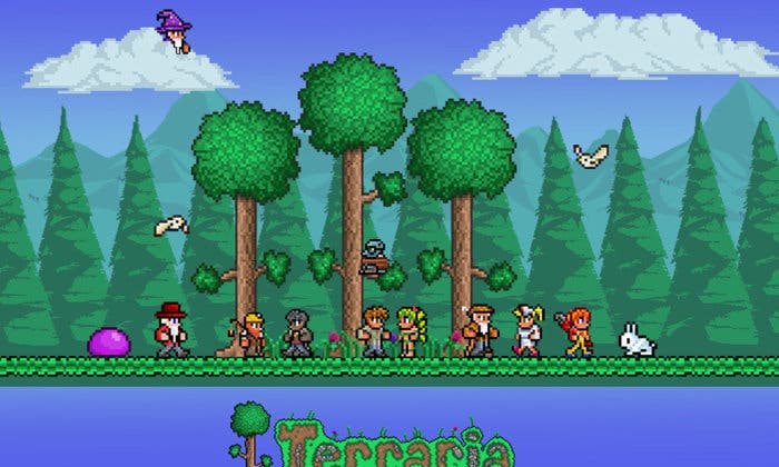 Imagen de Un nuevo video enseña el multijugador de Terraria en Wii U