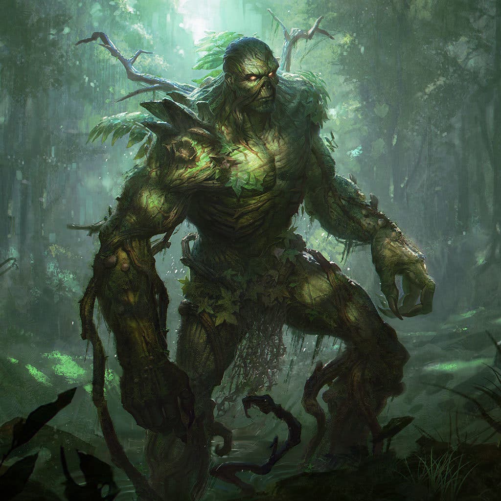 agent swamp thing wallpaper