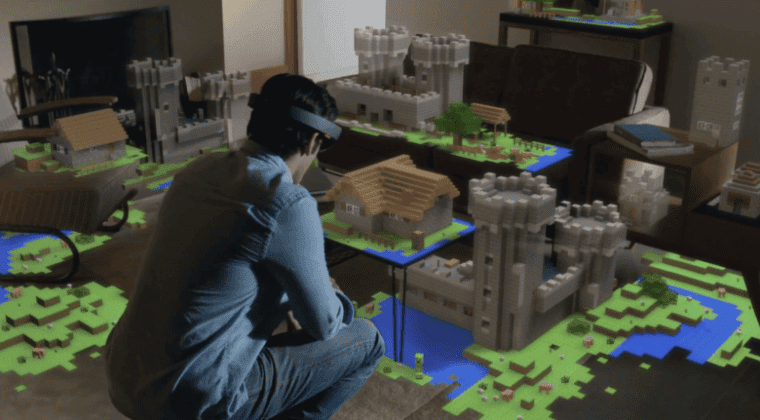 Imagen de Actualmente hay dos proyectos de Minecraft para HoloLens