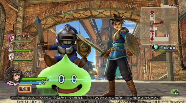 Imagen de Tráiler de lanzamiento de Dragon Quest Heroes