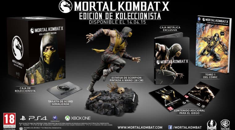 Imagen de Anunciadas las ediciones especiales de Mortal Kombat X