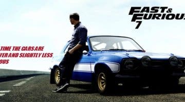Imagen de Emotivo cartel de Fast and Furious 7 con Paul Walker