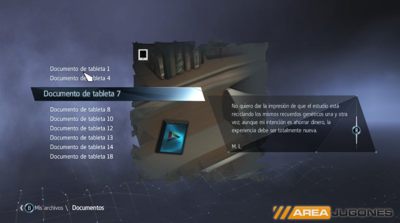Abstergo Entertainment también recicla, pero al menos, intenta ofrecer una experiencia que "debe ser TOTALMENTE NUEVA".
