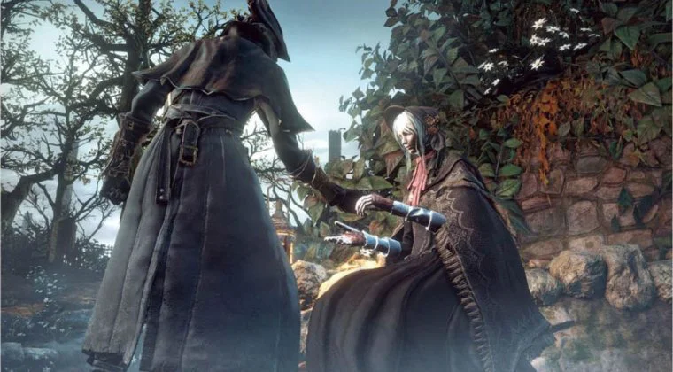 Imagen de Bloodborne incluía una referencia directa a Demon's Souls