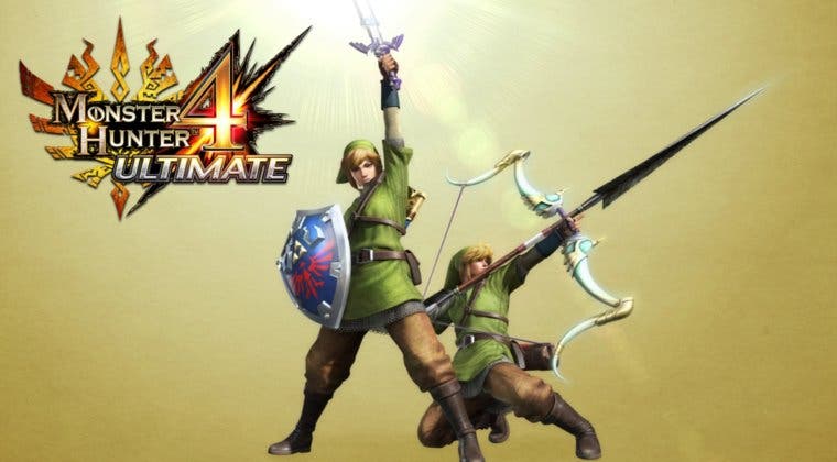 Imagen de Actualización de Zelda para Monster Hunter 4 Ultimate