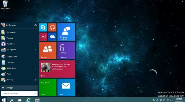 Imagen de Windows 10 llegará el 29 de julio