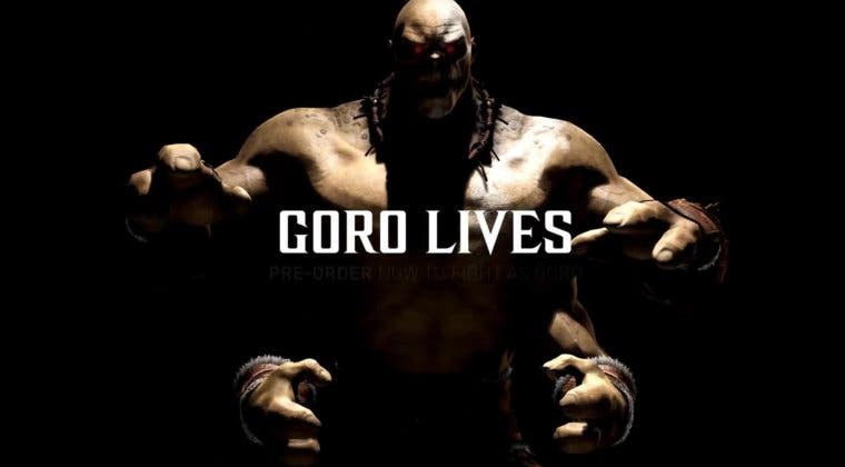 Imagen de Mortal Kombat X nos descubre a Goro en acción