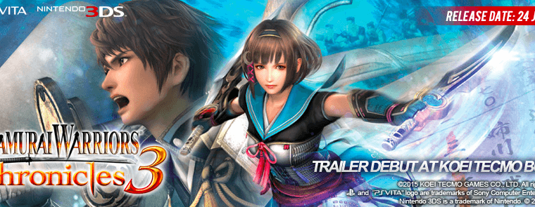 Imagen de Se confirma el lanzamiento de Samurai Warriors Chronicles 3