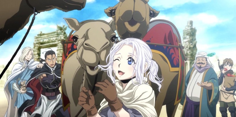 Se muestran imágenes del videojuego Arslan Senki