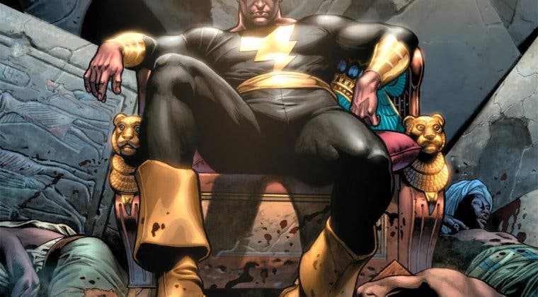 Imagen de Black Adam aparecerá antes de la película de Shazam de 2019