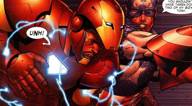 Imagen de El Capitán América y Iron Man se enfrentan en el primer concept art de Captain America: Civil War