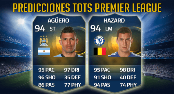 Imagen de Predicciones TOTS Barclays Premier League
