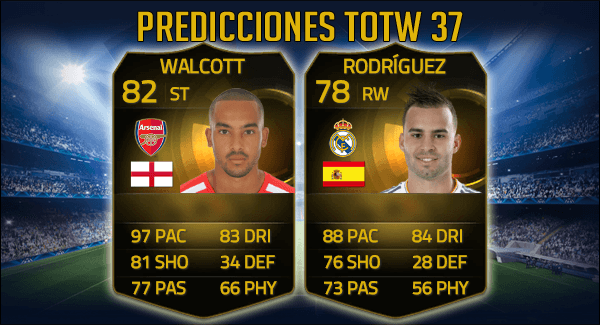 Imagen de Predicciones TOTW 37 FIFA 15 Ultimate Team