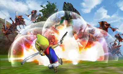 Imagen de Toon Link estará en Hyrule Warriors Legends