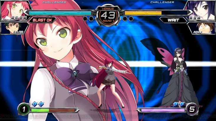 Imagen de El juego de lucha Dengeki Bunko Fighting Climax Ignition se muestra en un nuevo gameplay
