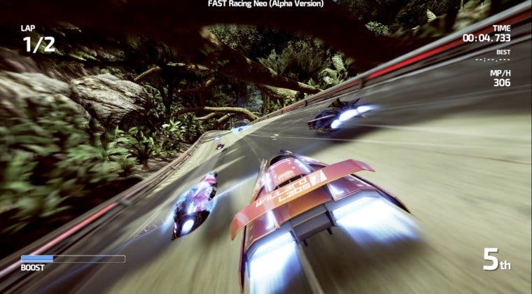 Imagen de Nuevo gameplay de FAST Racing Neo