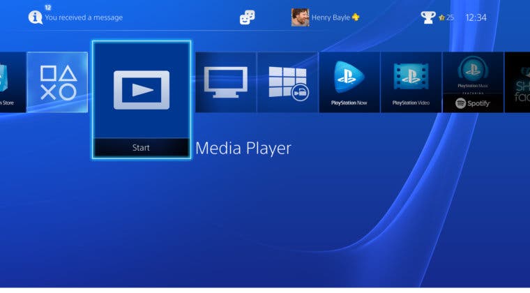 Imagen de Llega el nuevo reproductor multimedia de PlayStation