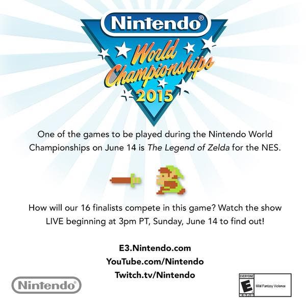 Escupir Patatas apaciguar The Legend of Zelda confirmado para Nintendo World Championships 2015