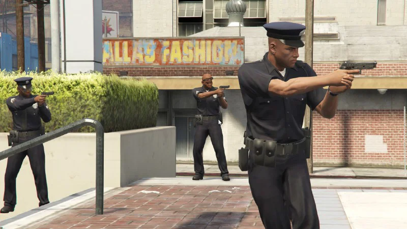 GTA5 Cop Holster