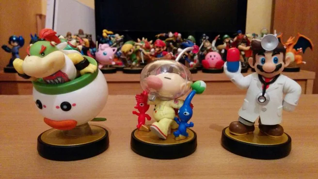 Imagen de Descubre el aspecto de los amiibo de Dr. Mario, Bowser Jr. y Capitán Olimar
