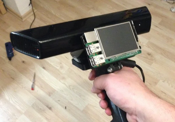 Imagen de Fabrican un escaner 3D con un Kinect y un Raspberry Pi 2