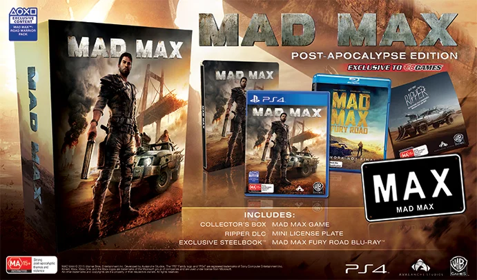 Imagen de Detallado el contenido de la edición coleccionista de Mad Max
