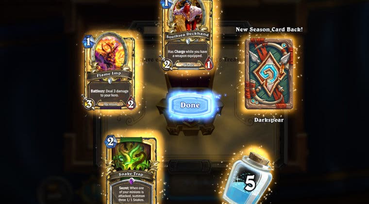 Imagen de Nuestro rango mensual en Hearthstone nos aportará recompensas