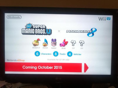 Filtración nuevo dlc mario kart 8