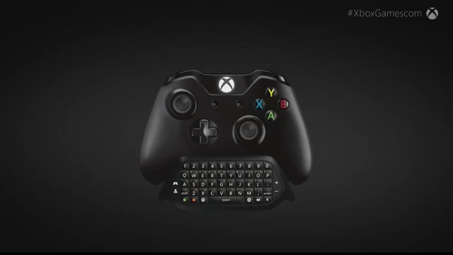Imagen de Microsoft anuncia un teclado acoplable al mando de Xbox One