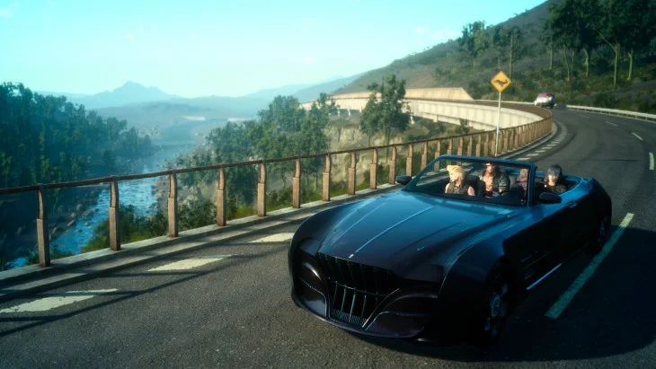 Imagen de Final Fantasy XV muestra su conducción en un nuevo gameplay