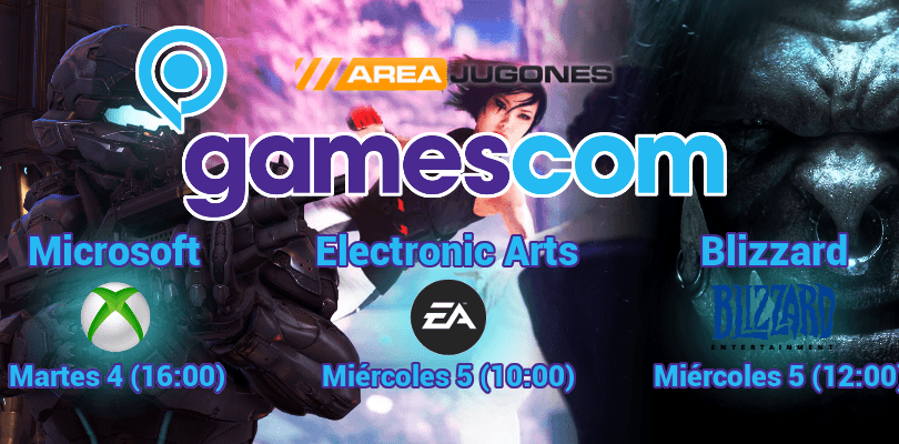 Gamescom 2015 – Tu guía de la feria, horarios, juegos y más