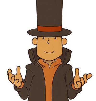 Imagen de Hershel Layton, próximo personaje de Super Smash Bros.