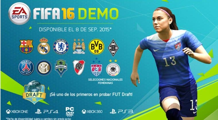 Imagen de La demo de FIFA 16 ya está disponible