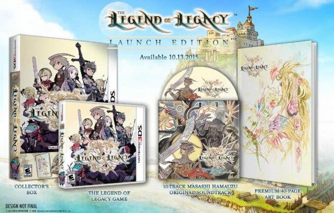 Imagen de Revelado el contenido y fecha de la edición de lanzamiento de The Legend of Legacy