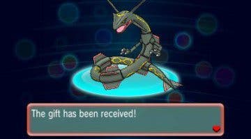 Imagen de Un nuevo evento de Pokémon Rubí Omega y Zafiro Alfa regala a Rayquaza variocolor