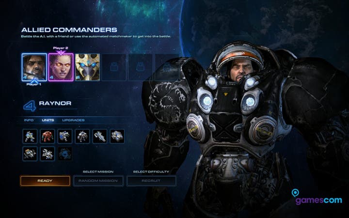starcraft2 legacy of the void comandantes aliados gamescom 2