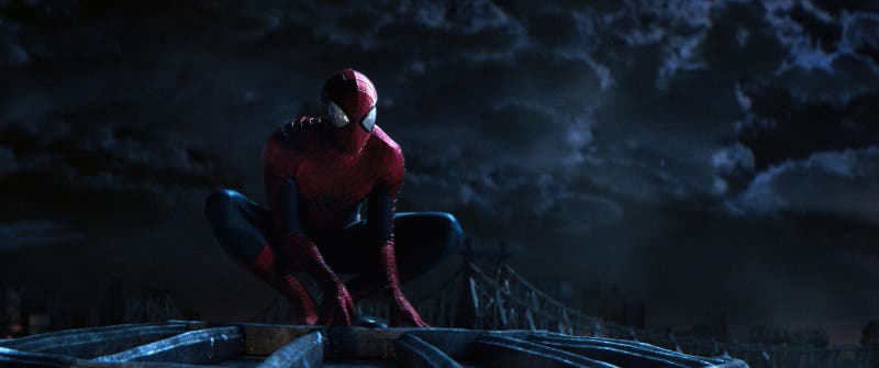 Andrew Garfield stars in Columbia Pictures' "The Amazing Spider-Man 2, also staring Emma Stone.