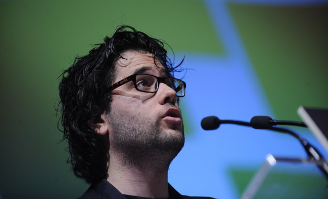 FOTOGRAFIA DE FERNANDO GOMEZ. FOTOGRAFIA DE FERNANDO GOMEZ. PRESENTACION EN EL GUGGENHEIM DEL FUN & SERIOUS GAME FESTIVAL. 2012/11/12. FOTOGRAFIA DE FERNANDO GOMEZ.