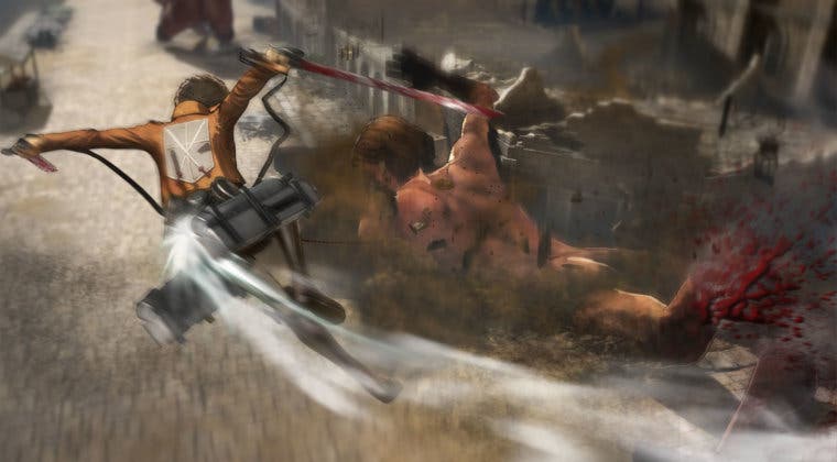 Imagen de Nuevo gameplay de Attack on Titan de Tecmo Koei