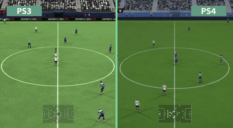 Imagen de Comparativa gráfica de FIFA 16 entre PlayStation 3 y PlayStation 4