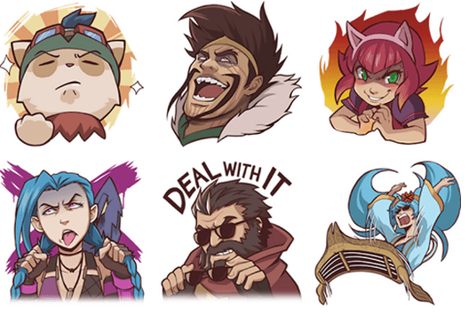 Imagen de Los stickers de League of Legends llegan a Facebook
