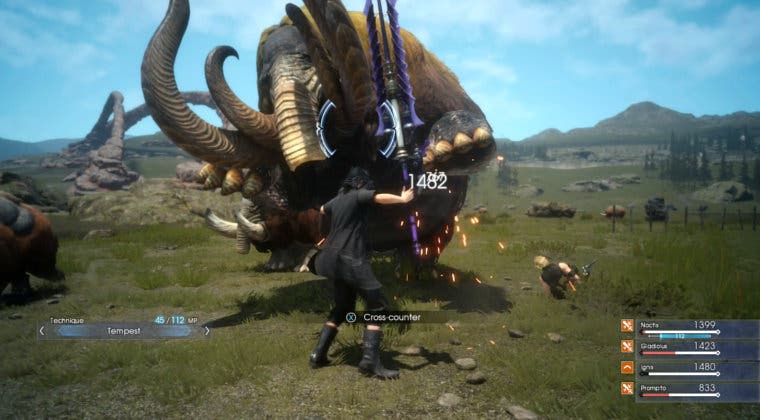 Imagen de Se modifica el sistema de cambio de arma en Final Fantasy XV