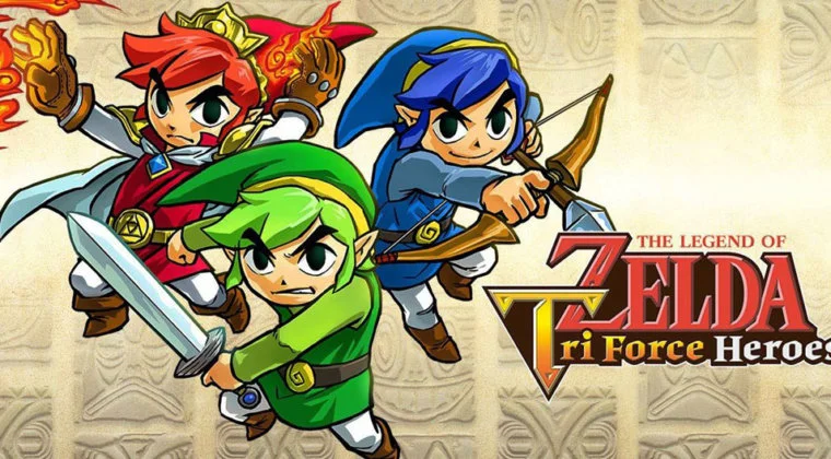 Imagen de La formación Tótem se muestra en el nuevo tráiler de The Legend of Zelda: Tri Force Heroes